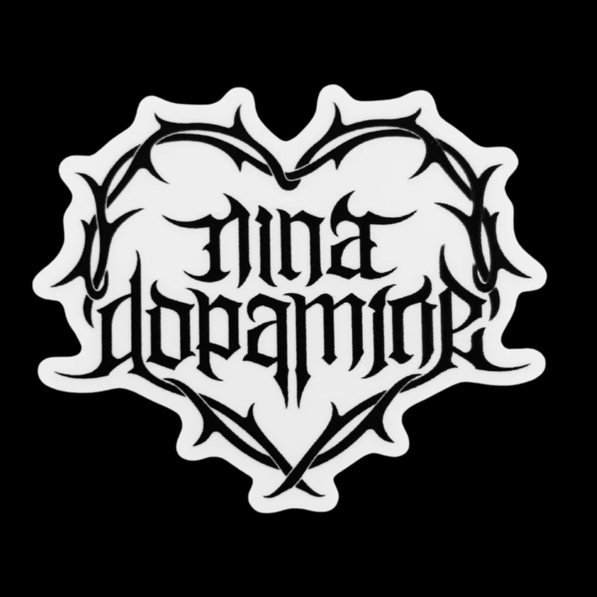 Nina Dopamine Logo Sticker