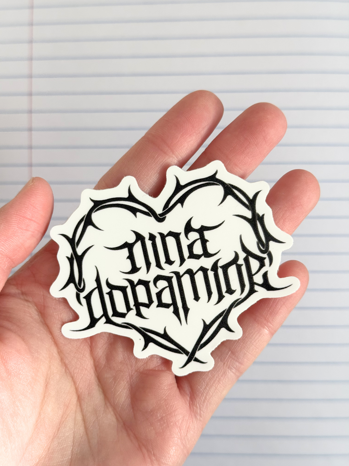 Nina Dopamine Logo Sticker (3 Pack)